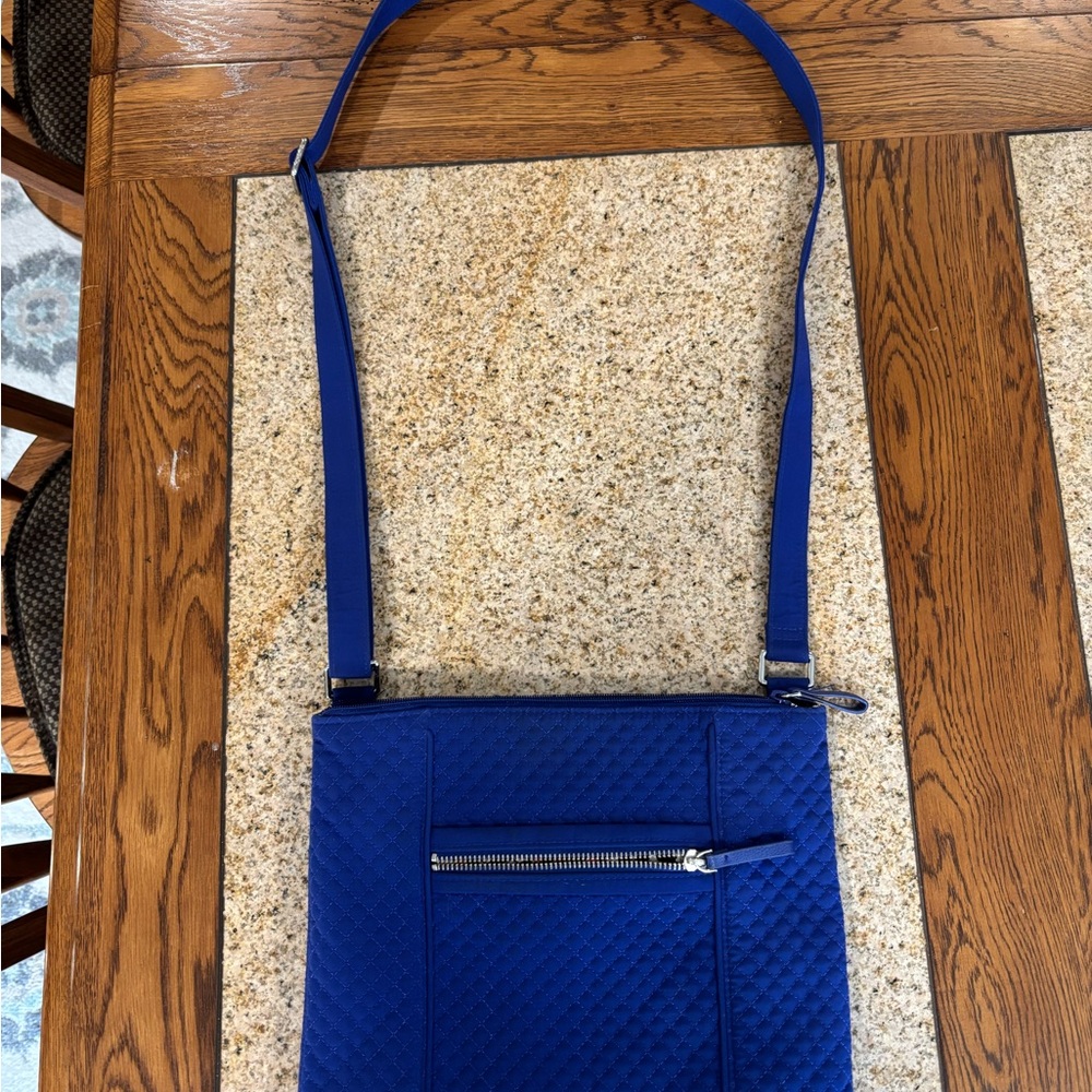 Vera Bradley Royal Blue Quilted Crossbody Bag